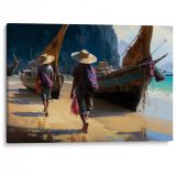 TALES OF TIDES Canvas Bundle - Thailand’s coastal beauty showcased in a unique three-canvas set.