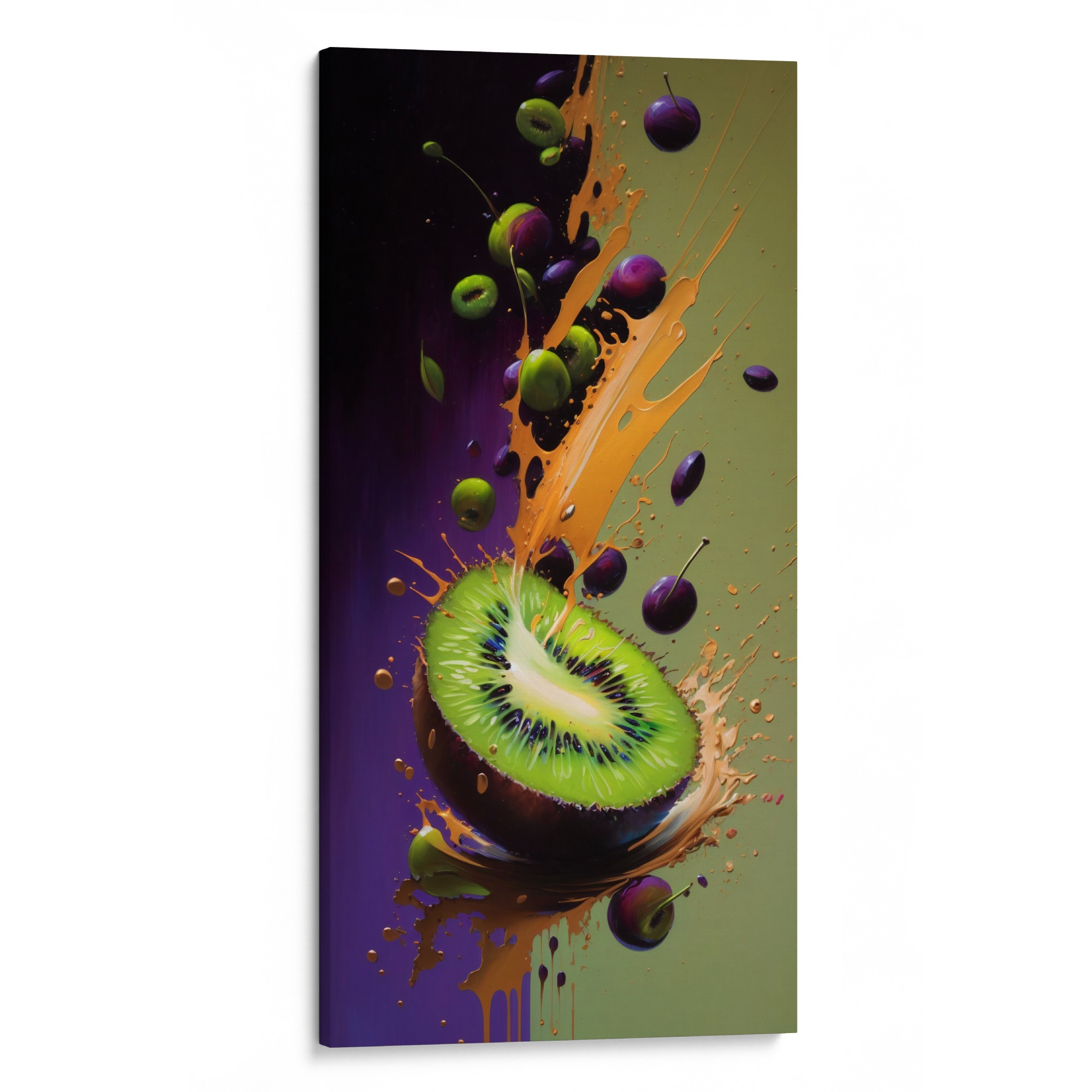 KIWI KINGDOM Exclusive Canvas - Nature's artistry for your living space.